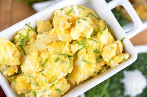 Dilly Scrambled Eggs