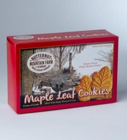 Maple Leaf Sandwich Cookies