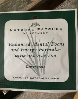 Natural Patches of Vermont - Enhanced Mental Focus & Energy