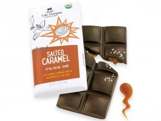 Lake Champlain Salted Caramel Dark Chocolate Bar