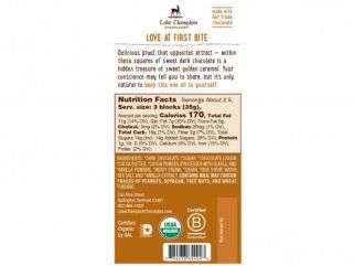 Lake Champlain Salted Caramel Dark Chocolate Bar