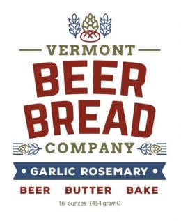 Vermont Beer Bread Garlic Rosemary