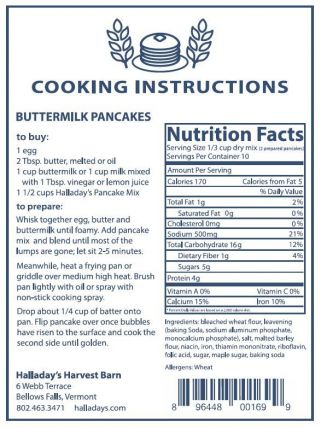 Buttermilk Pancake Mix