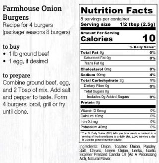 Farmhouse Onion Burger