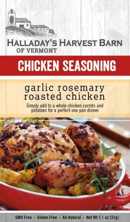 Garlic Rosemary Roasted Chicken