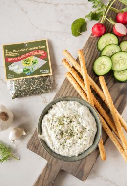 Spicy Garlic Dill