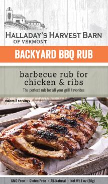 Barbecue Rub for Chicken & Ribs