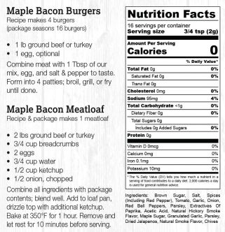 Maple Bacon Burger