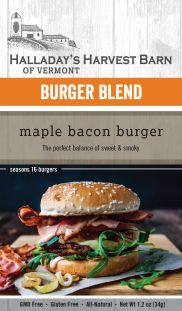 Maple Bacon Burger