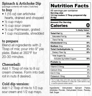Spinach & Artichoke