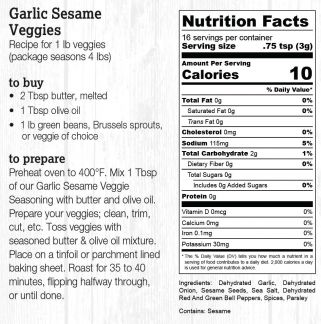 Garlic Sesame
