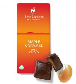 Lake Champlain Maple Caramel Dark Chocolate Bar