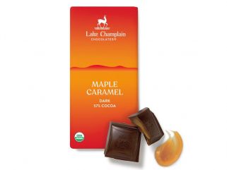 Lake Champlain Maple Caramel Dark Chocolate Bar