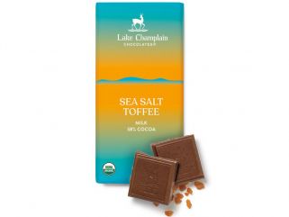 Lake Champlain Milk Chocolate Sea Salt Toffee Bar