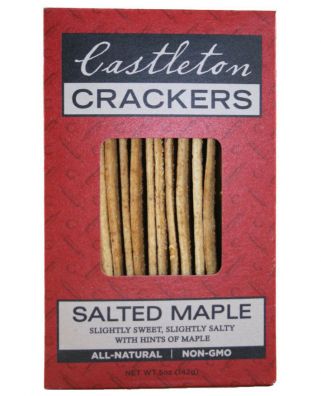 Castleton Crackers Salted Maple Crackers
