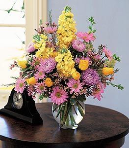 Yellow and Lavender Delight