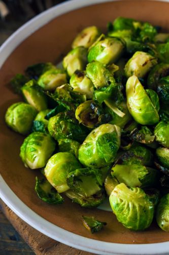 Brussel Sprouts with Italian Balsamic Glaze