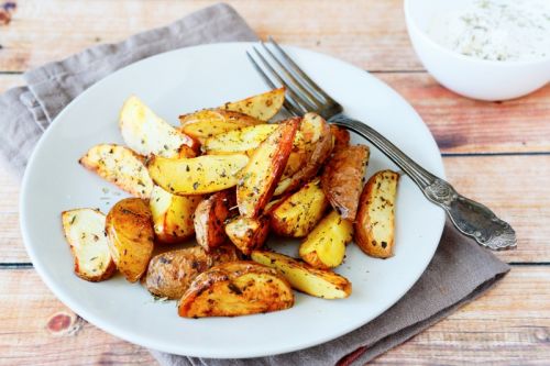 Parmesan Crusted Potatoes