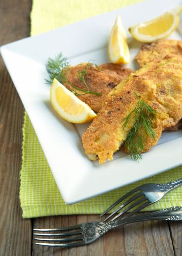 Cornmeal Crusted Fish
