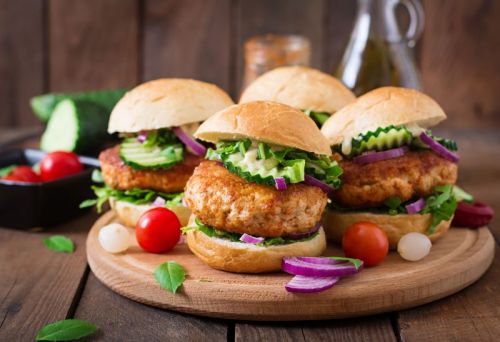 Turkey Burgers with Carrot & Zucchini