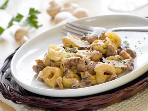 Tortellini with Mushrooms