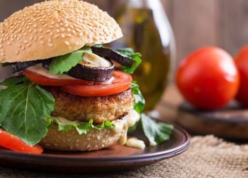 Garlic & Rosemary Turkey Burgers