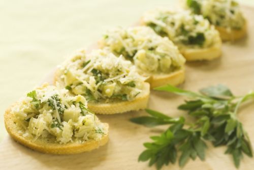 Cheesy Artichoke Bread