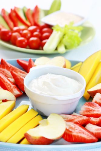Orange Cream Fruit Dip