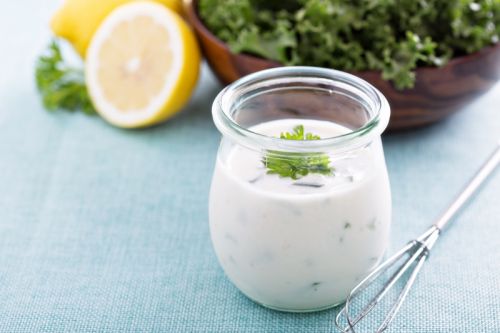 Skinny Lemon Spinach Dip