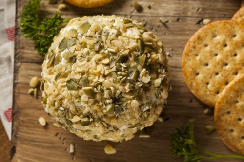 Chardonnay and Blue Cheese Cheeseball