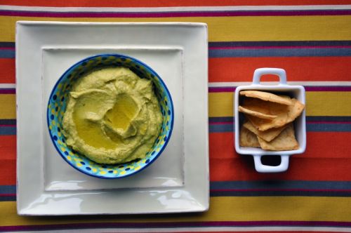 Garlic Chipotle & Avocado Hummus
