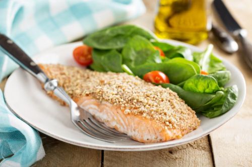 Dijon-Herb Crusted Salmon