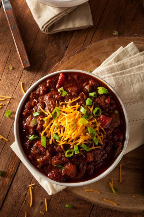 Recipe: Blue Ribbon Maple Bacon Chili | HALLADAYS