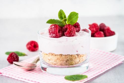 Lemon Raspberry Trifle Cup