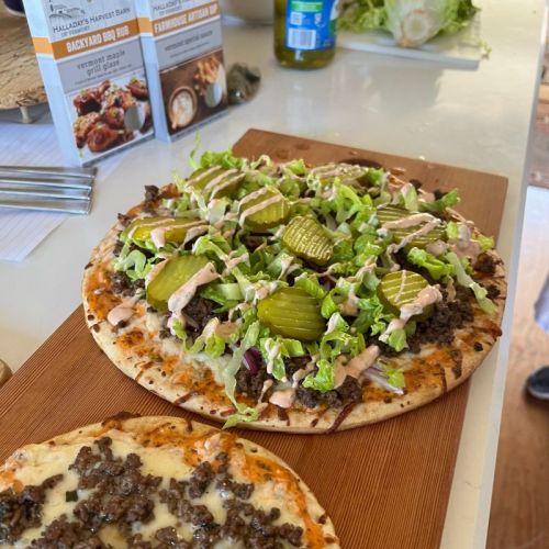 Cheeseburger Pizza