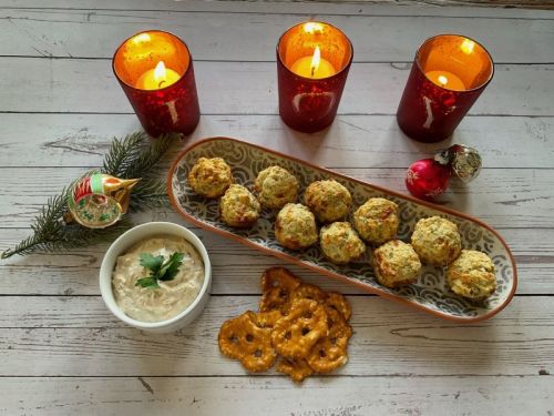 Garlic Cheddar Mini Beer Bread Muffins