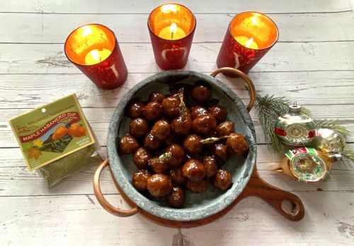 Maple Habanero Meatballs