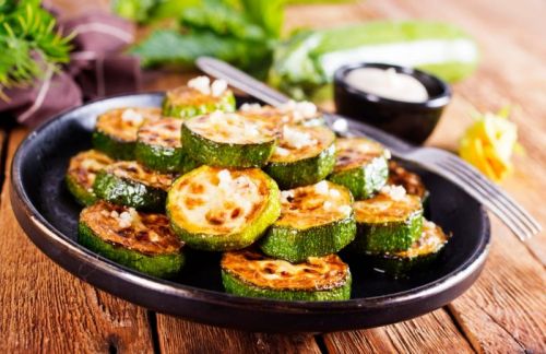 Garlic Parmesan Zucchini