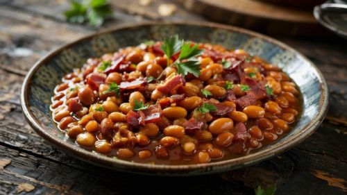 Maple Bacon Baked Beans