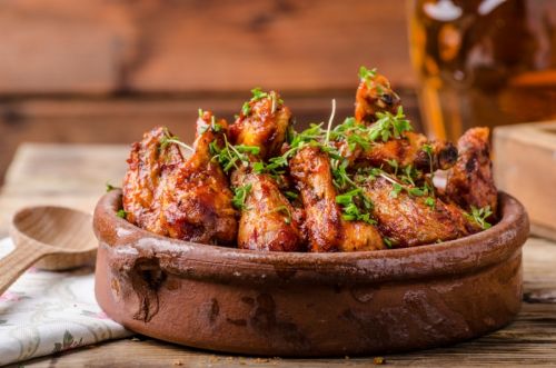 Honey Sriracha Wings
