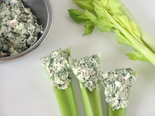 Stuffed Celery Bites